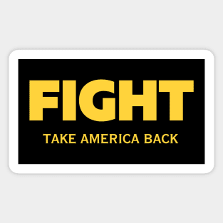 Fight MAGA Donald Trump 2024 Sticker